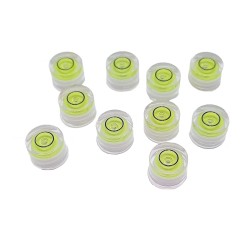 10x Self-adhesive bubble level