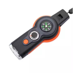 Outdoor 7-in-1 Multifunctional Survival Whistle