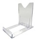Suport acrílic ajustable per a fòssils i minerals – 11,5×6×10,5 cm