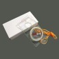 Multifunctional acrylic compass for cartography