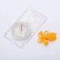 Multifunctional acrylic compass for cartography