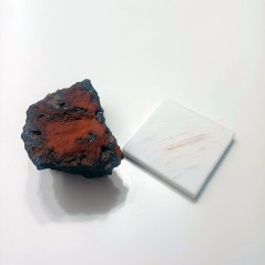 Placa de ceràmica per ratllar minerals 5×5 cm